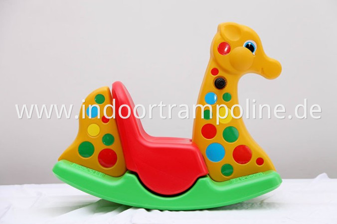 Plastic rocking horse indoor